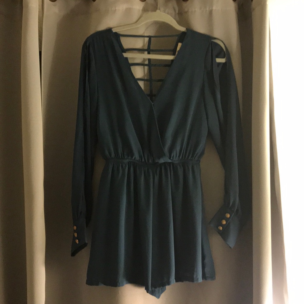 Dark blue romper